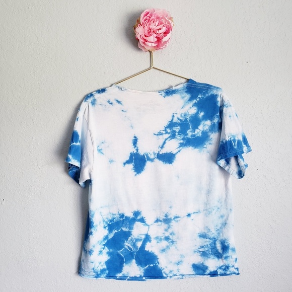 The Rolling Stones Distressed Tie Dye Graphic Tee - Picture 2 of 7